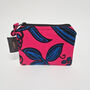 Mini Zip Pouch Coin Purse | Omolara Print, thumbnail 6 of 7