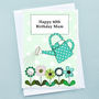'Flowers' Personalised Birthday Card, thumbnail 1 of 5