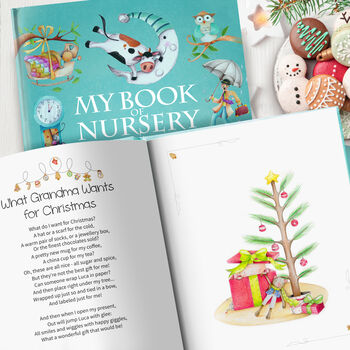 My First Christmas Nursery Rhymes And Personalised Poems Book, 9 of 10