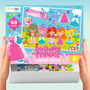 Personalised Birthday Princess Jigsaw Puzzle, thumbnail 1 of 10