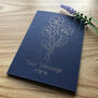 Personalised Violet February Birth Flower Card, thumbnail 4 of 8