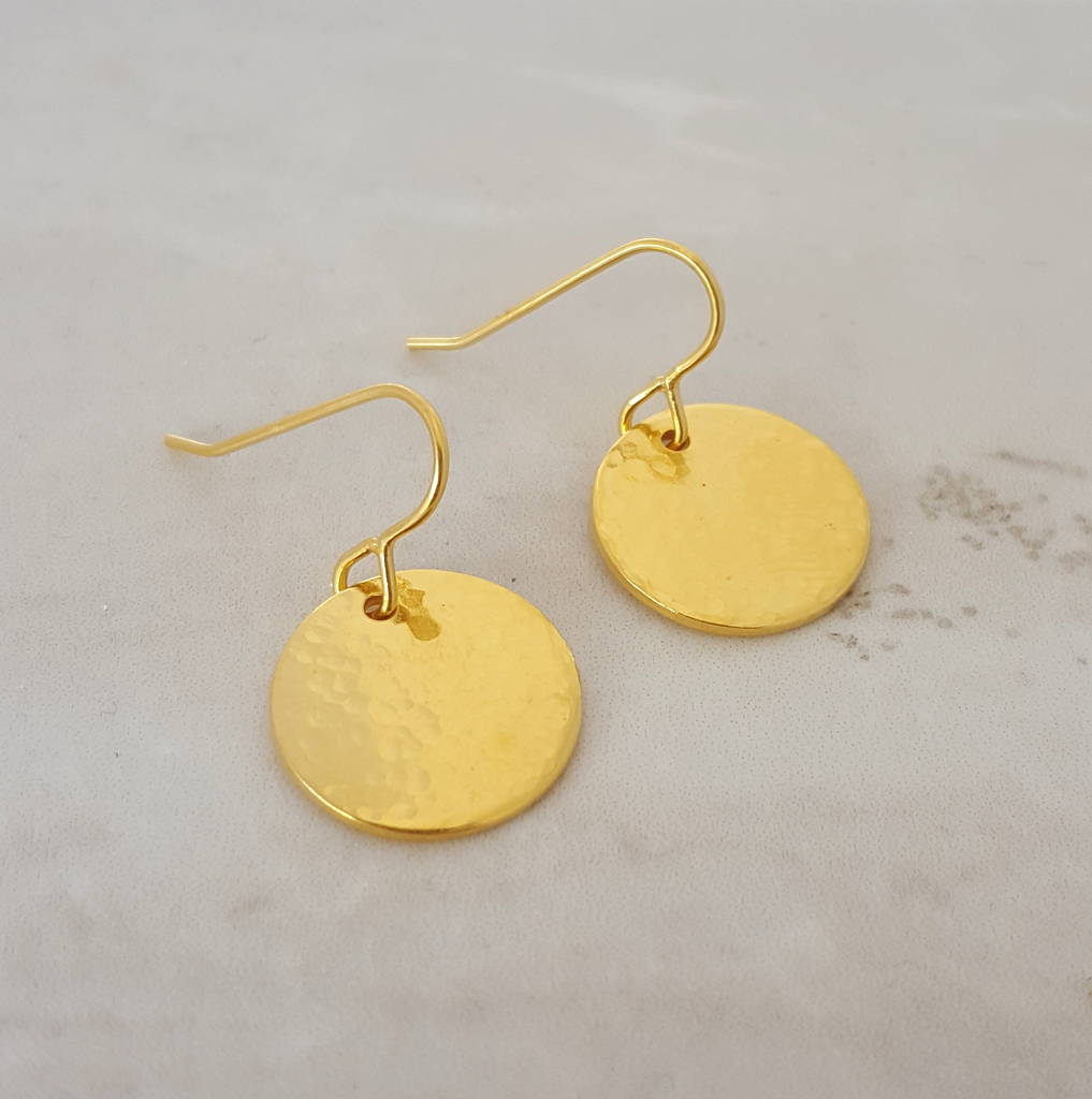 halo gold earrings