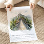 USA Travel Poster Of Grandfather Mountain, thumbnail 4 of 7