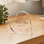 Teacher Acrylic Heart Plaque Thank You Gift, thumbnail 3 of 3