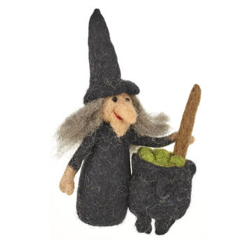 Handmade Wanda The Witch Halloween Decoration, 2 of 8