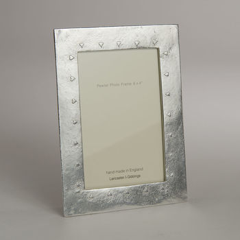 Hearts Cast Pewter Photo Frame, 8 of 8