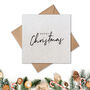 Merry Christmas Plantable Seed Paper Card, thumbnail 1 of 2