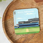 Personalised Coaster Gift Of Any Cricket Ground, thumbnail 5 of 7