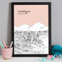 Personalised Linlithgow Print, thumbnail 9 of 10