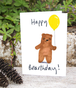 Happy Birthday Bear Card, 3 of 3