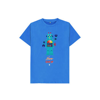 Robot Kids Positivity Unisex T Shirt, 7 of 8