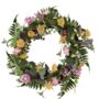 Floral Foliage Spring Wreath, thumbnail 2 of 3