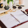Mid Year 2025 2026 A5 Life Planner Inserts • Week On One Page, thumbnail 1 of 9