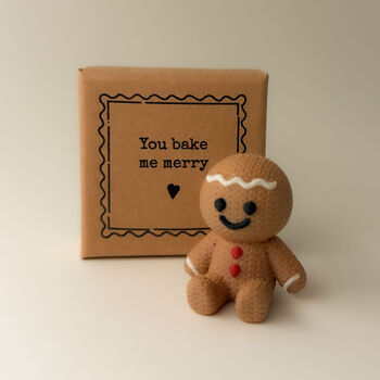 You Bake Me Merry Tiny Little Gifts Geoff The Gingerbread Man, 5 of 5