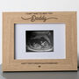Personalised Baby Scan Photo Frame For Dad To Be, thumbnail 2 of 4