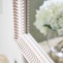 Vintage Style Decorative Leaf Mirror, thumbnail 3 of 4