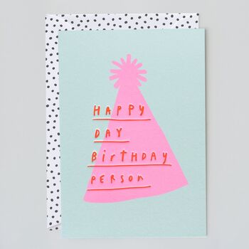 Happy Day Birthday Card, 2 of 2