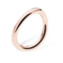 Rose Gold Vermeil Plated Midi Wave Ring, thumbnail 1 of 5