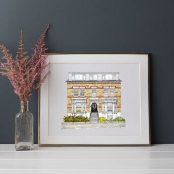 A5 Personalised House Portrait, 8 of 9