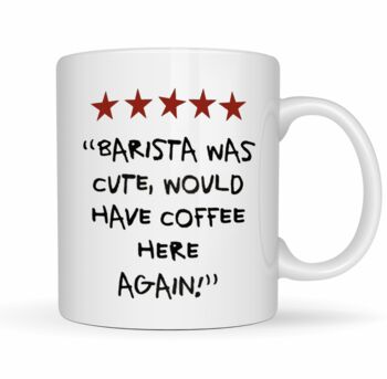 Barista Star Rating Coffee Mug Gift, 3 of 3