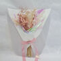 Pastel Pink Dried Flower Bouquet, thumbnail 1 of 4