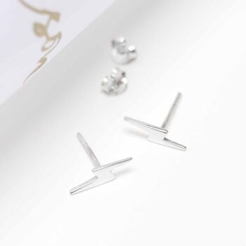 Sterling Silver Strike Studs, 7 of 8