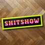 'Shitshow' Circus Style Rude Funny Framed Print, thumbnail 6 of 8