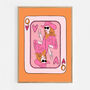 Queen Of Hearts Cowgirl Print, thumbnail 4 of 5
