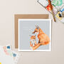 Father's Day Fox Card, thumbnail 1 of 3