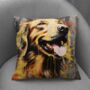 Retriever Radiance Hand Made Poly Linen Cushions, thumbnail 5 of 7