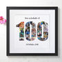 Personalised 100th Birthday Photo Collage, thumbnail 9 of 9