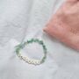 Aventurine Crystal Friendship Bracelet Manifest, thumbnail 3 of 4