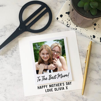 Personalised Mother's Day 3D Photo Card, 6 of 6