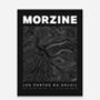 Morzine Contours Art Print Outdoor Sports, thumbnail 2 of 6