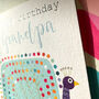 Happy Birthday Grandpa Card, thumbnail 5 of 5