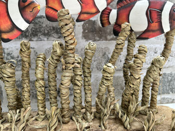 Hand Carved Wooden Clownfish Shoal Ornament, 10 of 10