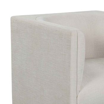 Richlin Crosshatch Cream Armchair, 6 of 7