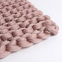 Giant Blanket Beginner Knitting Kit, thumbnail 4 of 8