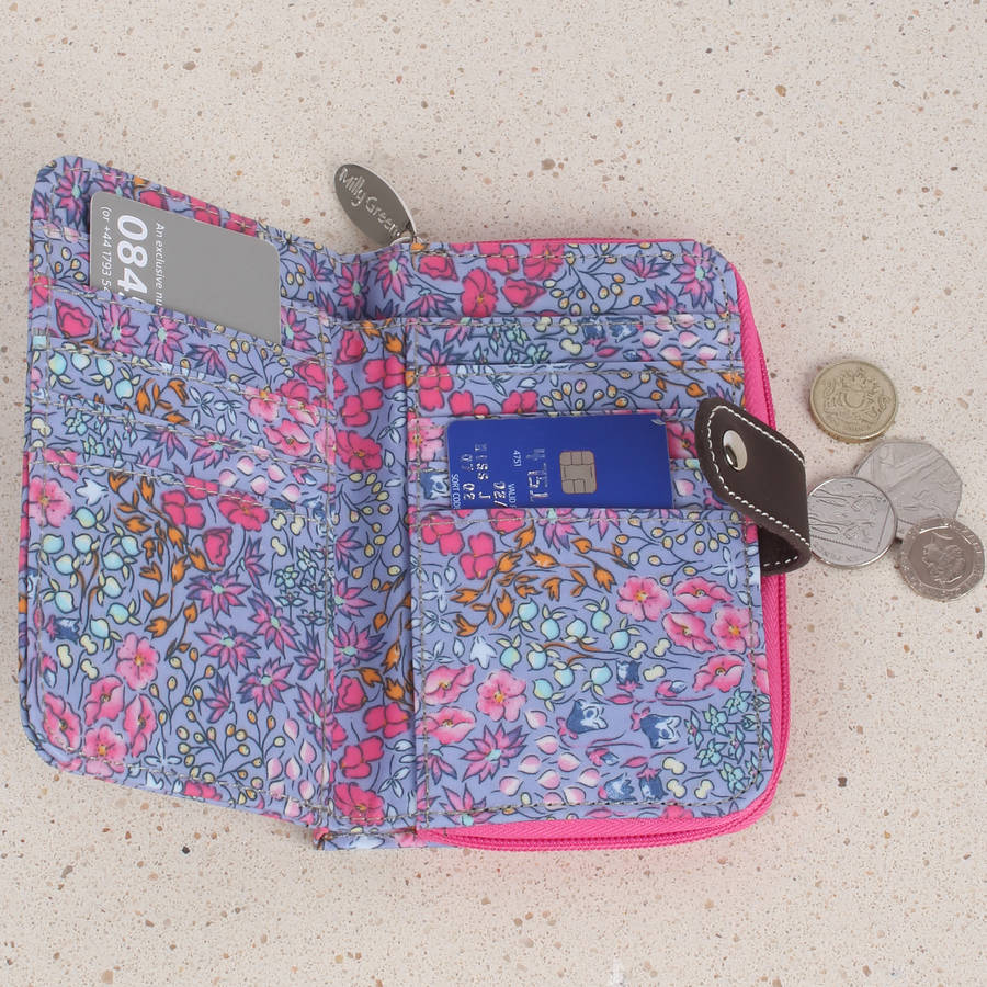 ditsy floral wallet by milly green