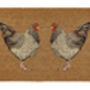 My Mat Printed Coir Chickens Coir 45x75cm, thumbnail 3 of 3