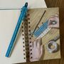 'Learning To Crochet' Upcyled Notebook, thumbnail 2 of 5