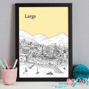 Personalised Largs Print, 11 of 11