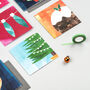Pack Of 10 Festive Christmas Cards, thumbnail 3 of 11