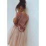 Pink Velvet Soft Tulle Dress, thumbnail 6 of 10