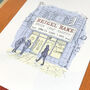 Beigel Bake London Fine Art Print, thumbnail 4 of 6
