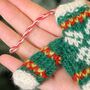 Set Of Two Fair Trade Knit Jumper Hanging Decorations, thumbnail 6 of 7