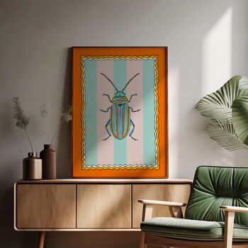 Beetle Art Print, 2 of 4