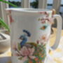 Medium China Jug In Peacock Design, thumbnail 3 of 8