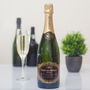 Pesonalised 40th Birthday Champagne With Gold Label, thumbnail 1 of 6
