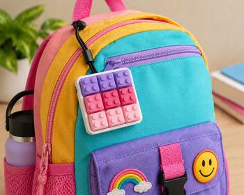 Pink Lego Compatible Fidget Clicker, 4 of 4